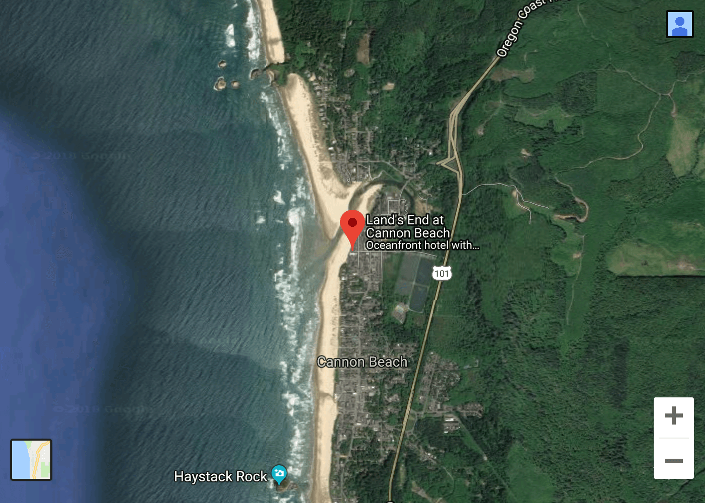 Directions to Land's End at Cannon Beach